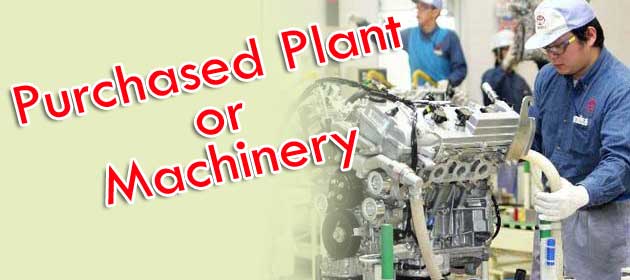  Provisions of additional depreciation for newly purchased plant or machinery